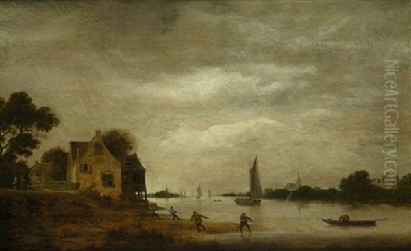 Niederlandische Fluslandschaft - view 1