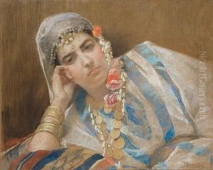 Femme D'alger by Henri Pierre Hippolyte Dubois