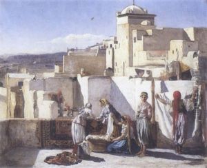 Sur Les Terrasses A Alger