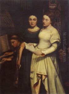 La Cantoria by Henri Pierre Hippolyte Dubois