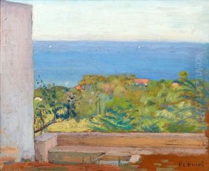 Vue De La Villa Abd-el-tif A Alger by Paul Emile Dubois