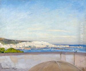 Alger, Vue D'une Terrasse by Paul Emile Dubois