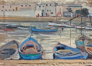 Le Port D'alger by Paul Emile Dubois