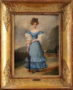 Portrait De Marie Caroline De Bourbon Sicile, Duchesse De Berry