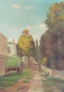 Rue Paysanne by Albert Dubois-Pillet