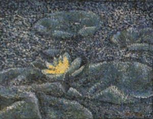 Etude De Nenuphars by Albert Dubois-Pillet