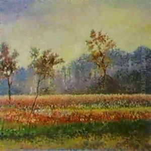 Paysage Divisionniste, 1887 by Albert Dubois-Pillet