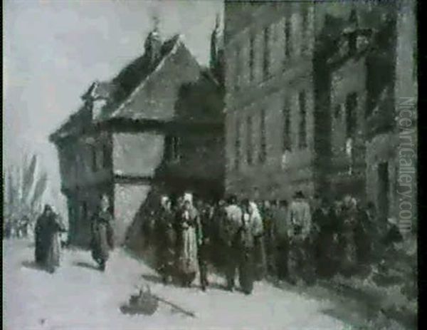 Le Marche Aux Poissons A Honfleur - view 1