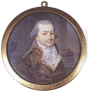 Portrait D'homme by Augustin Dubourg