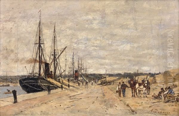 Voiles Et Vapeur A Quai - view 1