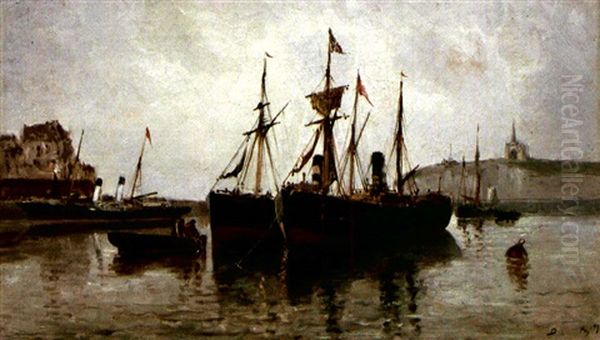 Le Port De Dieppe - view 1