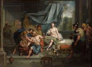 Samson Et Dalila by Louis Fabritius Dubourg
