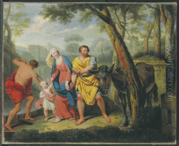 The Flight Into Egypt - view 1