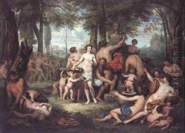 A Bacchanalian Feast - view 1