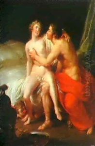Mars And Venus by Louis Fabritius Dubourg