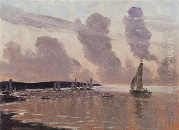 Marine Au Crepuscule - view 1