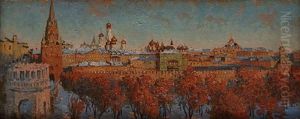 Blick Auf Moskau Im Herbst Blick Auf Moskau Im Herbst