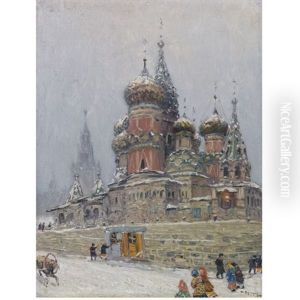 St. Basil's Cathedral In Winter