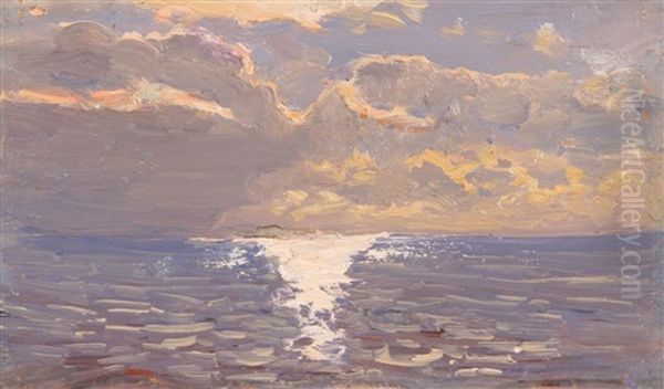 Sea At Sunset - view 1