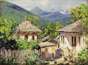 Village Scene Village Scene