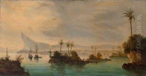 Vue De Rio De Janeiro by Cheri Francois Marguerite Dubreuil