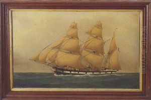 Ship's Portrait Of The "ville De Dunkerque" Ship's Portrait Of The "ville De Dunkerque"