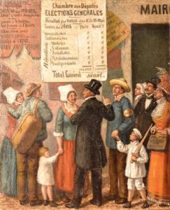 Election Generale A La Chambre Des Deputes by Victor Dubreuil