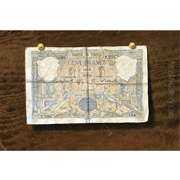 100 Franc Note - view 1
