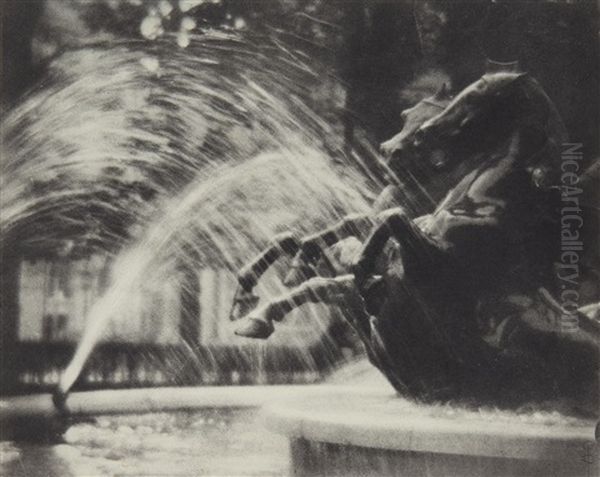 Au Luxembourg' (la Fontaine De Carpeaux Au Luxembourg) - view 1