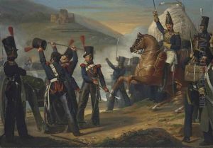 Le Passage De La Bidassoa En Avril 1823