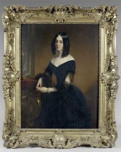 Portrait De La Comtesse De Croix, Nee Amelie De Tournon-simiane