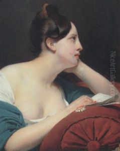 Mademoiselle Georges, La Rupture by Claude-Marie Dubufe