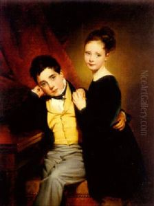 The Children Of Madame D. by Claude-Marie Dubufe