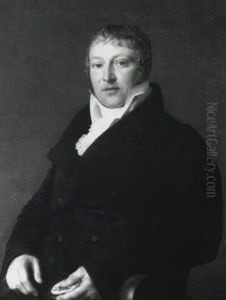 Portrait D'un Herboriste by Claude-Marie Dubufe