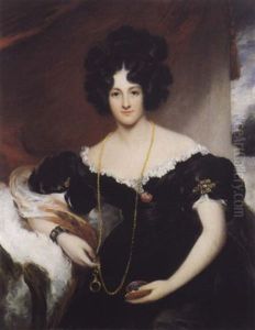 Portrait De Anne-elisabeth-laurence De Montmorency