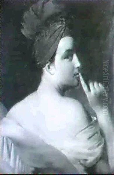Portrait De Jeune Femme Au Turban Rouge - view 1
