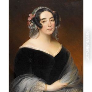 Portrait De Charlotte Robertine De Belis