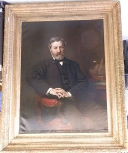 Portrait D'homme by Edouard Louis Dubufe