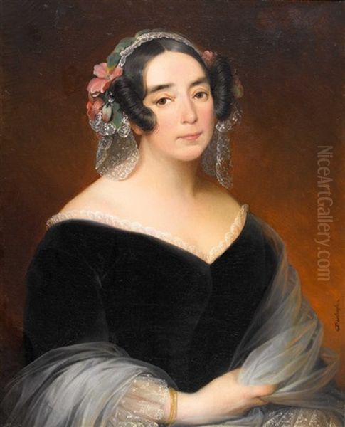 Portrait De Charlotte Robertine De Belis (st. Remy) - view 1