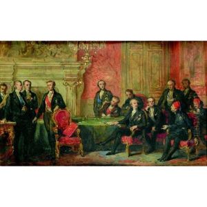 Le Congres De Paris, Le 30 Mars 1856 (sketch) Le Congres De Paris, Le 30 Mars 1856 (sketch)