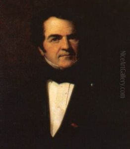 Portrait D'homme by Edouard-Marie-Guillaume Dubufe