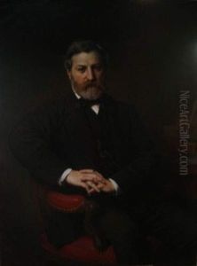 Portrait D'homme by Edouard Dubuffe