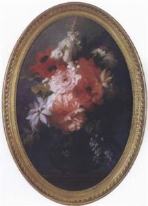 Bouquet De Fleurs by Edouard Dubuffe