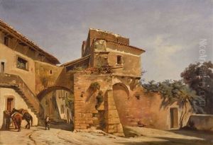 Halte Des Cavaliers by Alexandre Dubuisson
