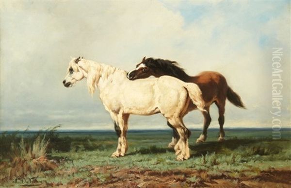 Deux Chevaux by Alexandre Dubuisson