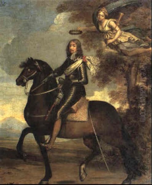 Equestrian Portrait Of Prince Rupert Of Orange? - view 1