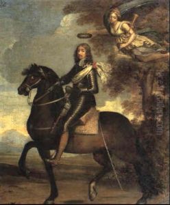Equestrian Portrait Of Prince Rupert Of Orange?