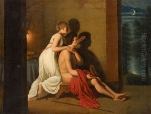 The Invention Of Painting by Louis Ducis