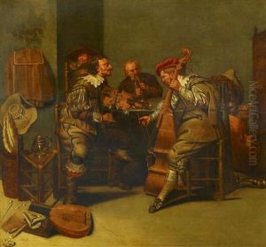 Musizierendes Trio by Jacob Duck