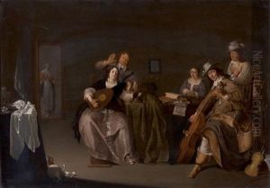 Concert Dans Un Interieur by Jacob Duck